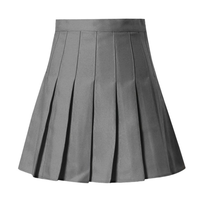 top selling product in 2020 Women's Fashion High Waist Pleated Mini Skirt Slim Waist Casual Tennis Skirt  accept dropshipping
