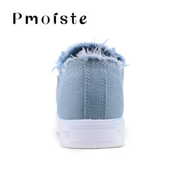 Fashion Women's Sneakers Casual Shoes Female Summer Canvas Shoes Trainers Lace Up White Shoes 35-43 Women vulcanize shoes