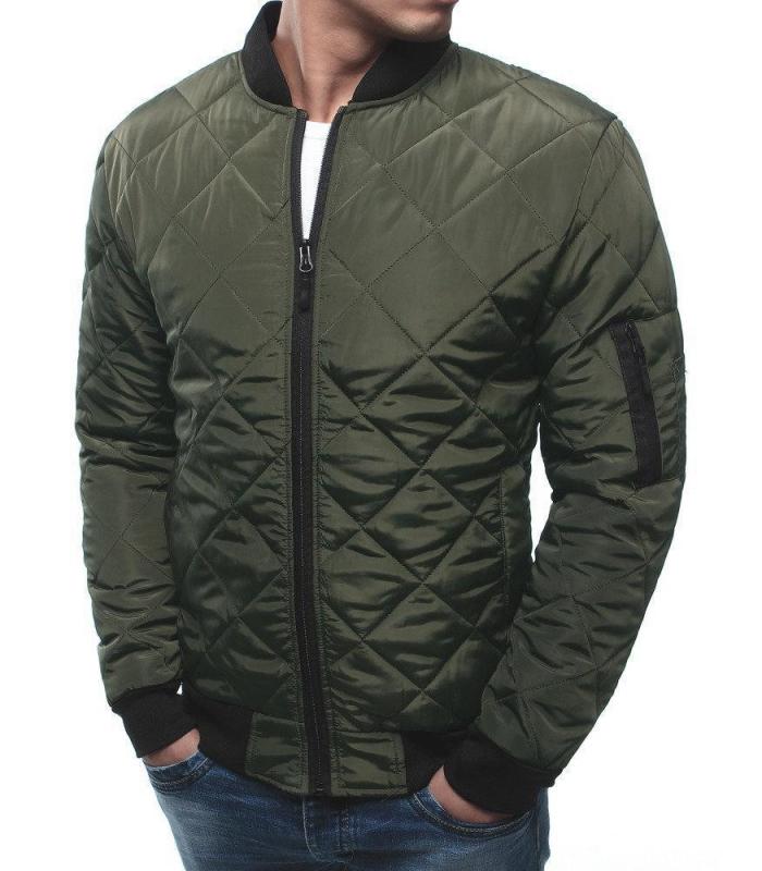 Fashion Lapel Collar Plain Cotton Jacket Coat
