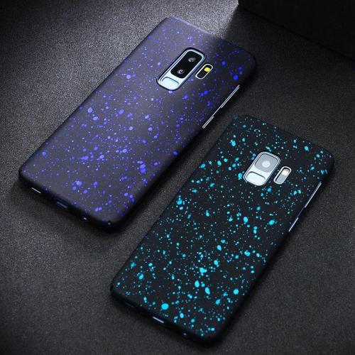 3D Stars Pattern Hard PC Full Cover for Samsung Galaxy S8 S9 Plus Note8