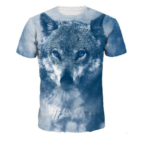 Gray Wolf  Short T-shirts