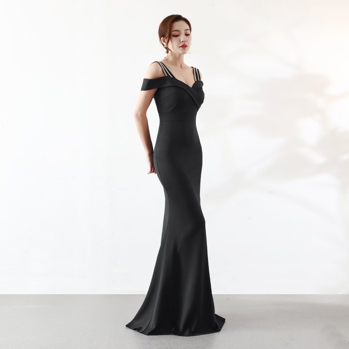 fashion  Party evening Dresses New Slim fit Mermaid Prom evening gown elegant Long  Evening Dress Robe De Soiree
