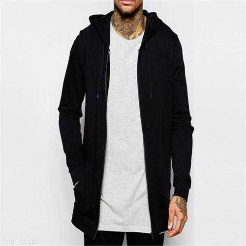Fashion Youth Loose Plain Long Sleeve Sport Outerwear