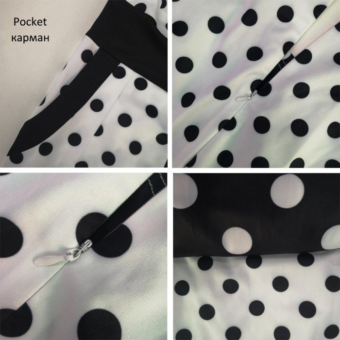 Casual Dot Print V-Neck Short Sleeve Bodycon  Maxi  Dress
