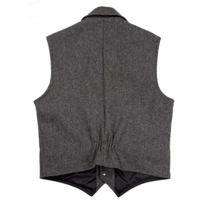 Casual wild classic knit male vest