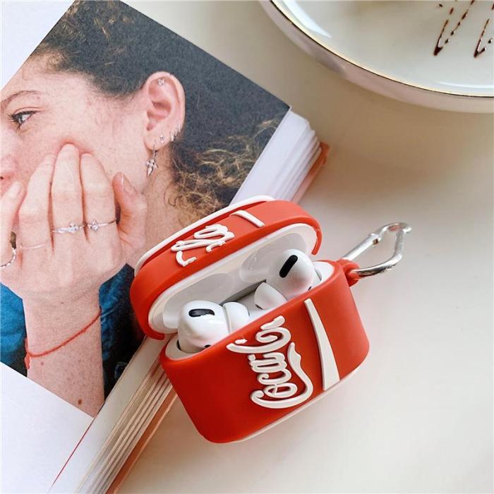 Coca Cola Bottle AirPods Pro Case Shock Proof Cover