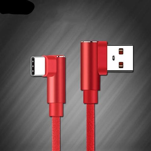 L Type USB Type C Fast Charging Cable For Samsung Xiaomi Andriod