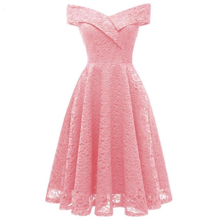 Vintage One word led Evening Dress elegant fashion Prom Dresses  Party Lace Gowns Big yards evening gown abiye gece elbisesi