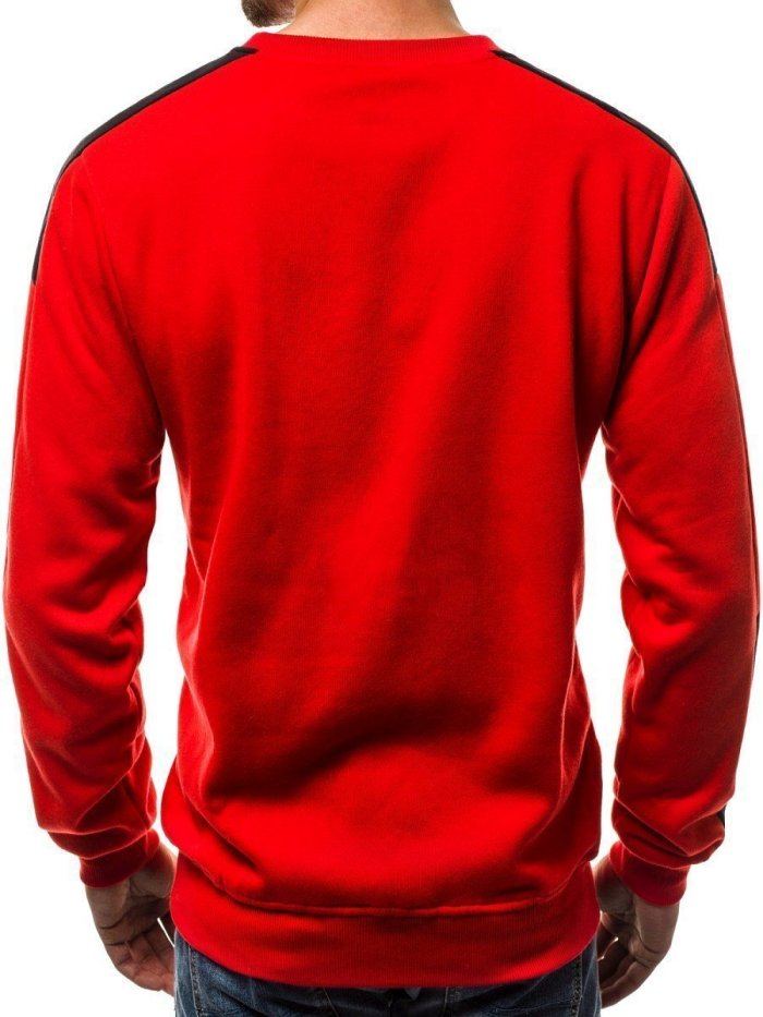 Casual Round Collar Split Joint Floss Hoodie
