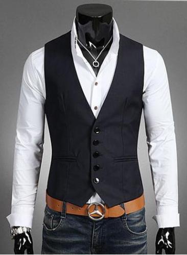 Slim Suit Vest