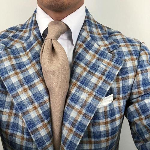 Casual Pure Color Brief Necktie