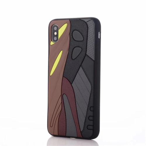 Trendy Brand Sneakers Style Soft Silicone Case for iPhone