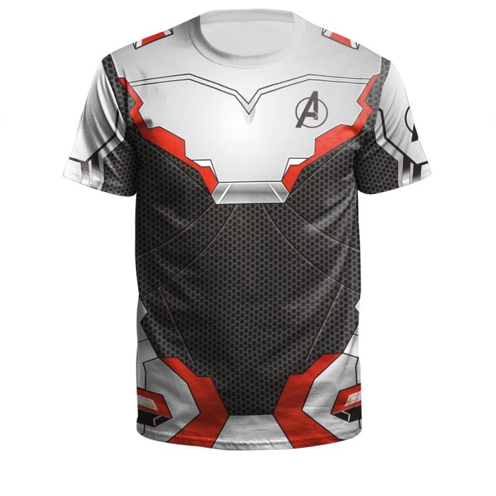 Avengers: Endgame Quantum Battle Suit 3D Print Unisex T-shirts