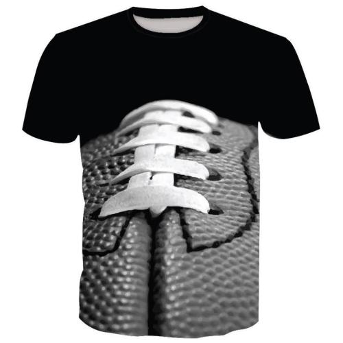 [SUPER BOWL] Rugby Digital Print Short Sleeve T-Shirt