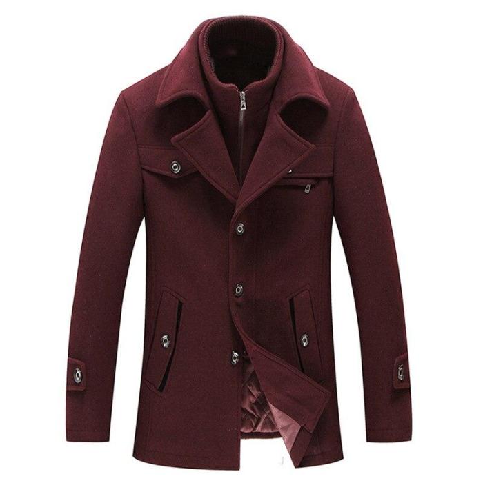 Woolen Coat for Men, High-quality Wool Coat, Cashmere Jacket for Men, High-quality Cashmere Coat, Wool Coat for Men