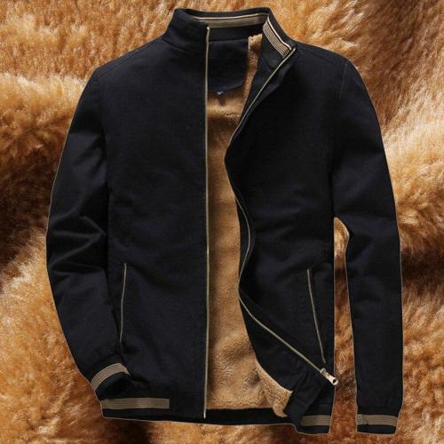 Men's Winter Jacket Men Warm Fleece Lining Coat Mens cotton Jackets And Coats Male Windbreaker Black Casual Wool Jacket Plus 5XL