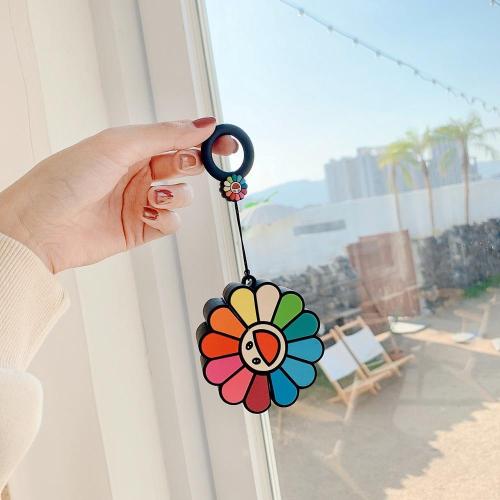 Kawaii Sunflower AirPods Pro Case Silicone Shockproof Cover