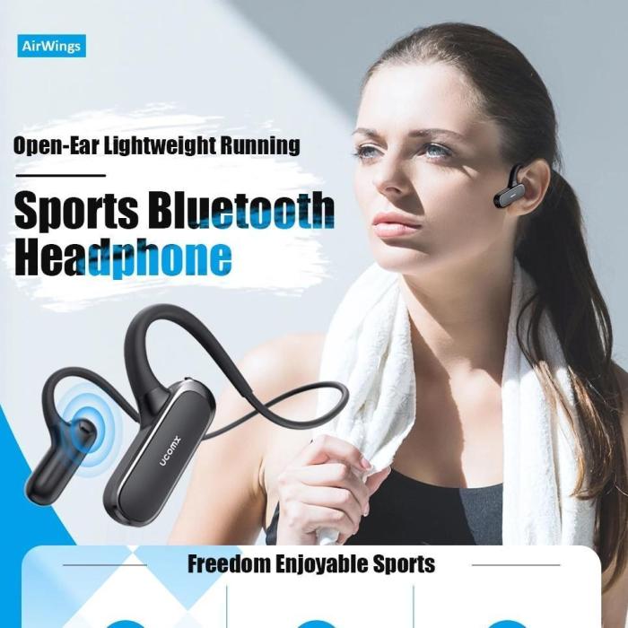 Bone Conduction Open-Ear Bluetooth 5.0 Wireless Sports Earphones