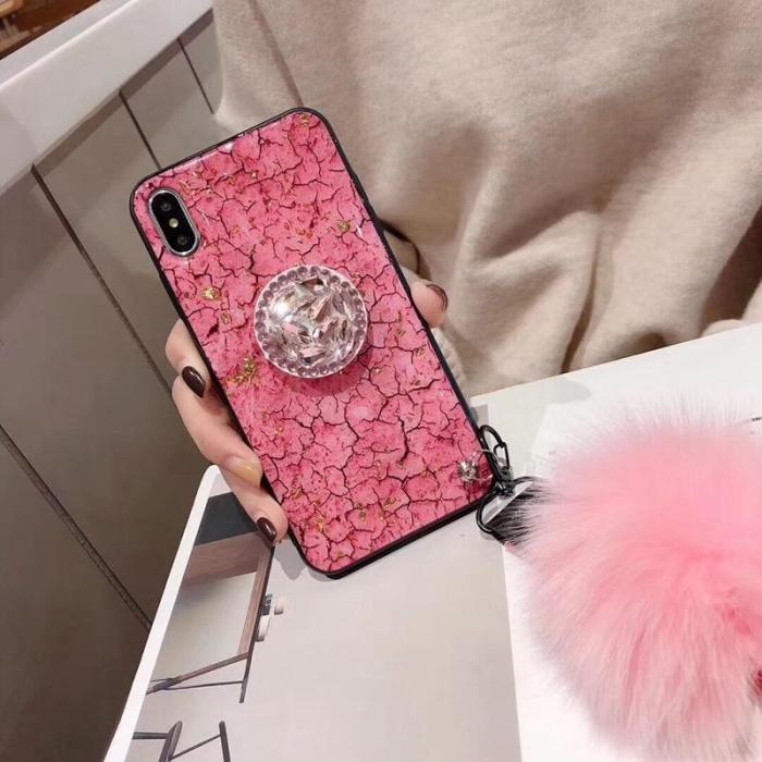Diamond Crystal Kickstand Phone Case For iPhone
