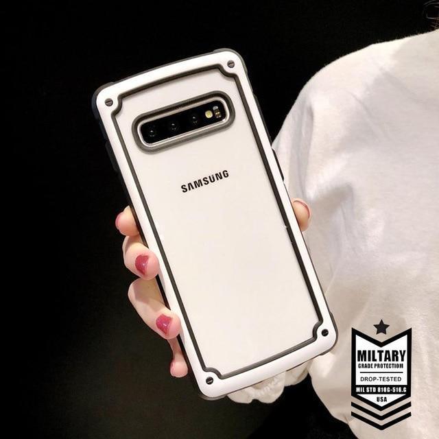 Luxury Armor Soft Silicone Case For Samsung Bumper Case