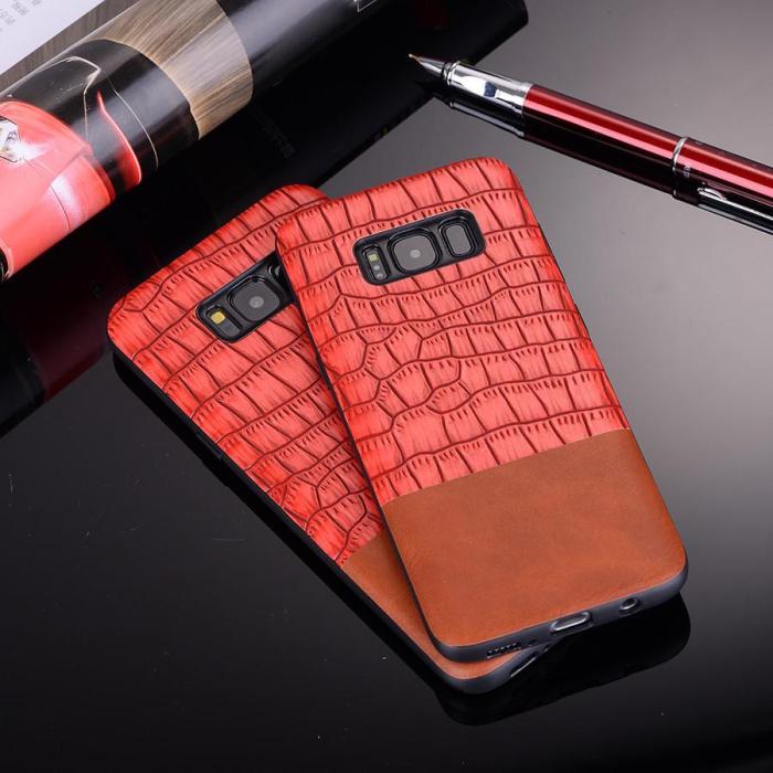 Luxury Crocodile Leather Case for SAMSUNG S8 S8+