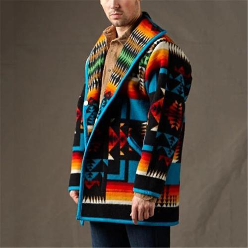 Fashion Printed Long Sleeve Outerwear