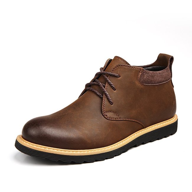 Men's British vintage Martin leather boots