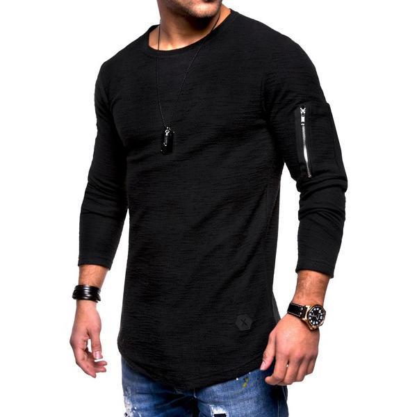 Men's Casual Fashion Long Sleeve T-Shirt