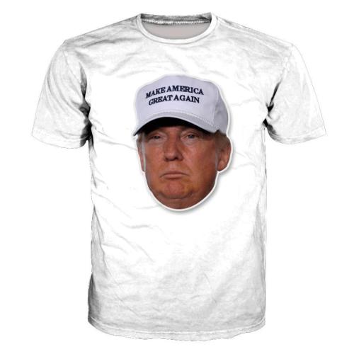 Trump Printed Short Sleeve Men's T-Shirt