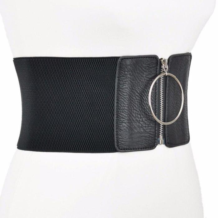 2019 Corset Wide Belts Pu Leather Slimming Body Belts For Women Elastic Waist Belts Cinto Sobretudo Feminin Ceinture Femme Fajas