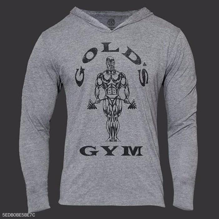 Men's Bodybuilding Hoodies Golds Gym Clothing
