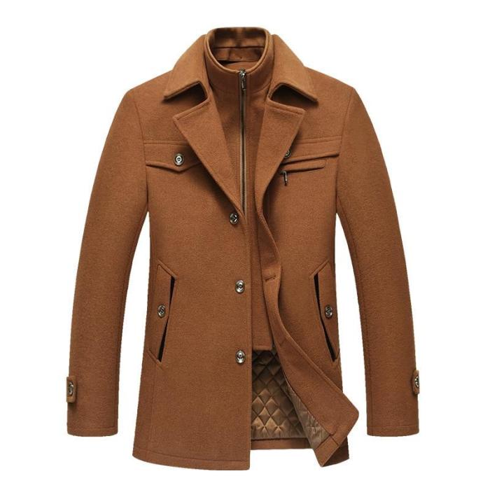 Woolen Coat for Men, High-quality Wool Coat, Cashmere Jacket for Men, High-quality Cashmere Coat, Wool Coat for Men
