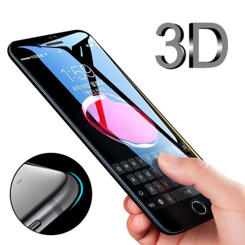 3D Edge Full Cover Tempered Glass For iPhone X 6 7 8 Plus