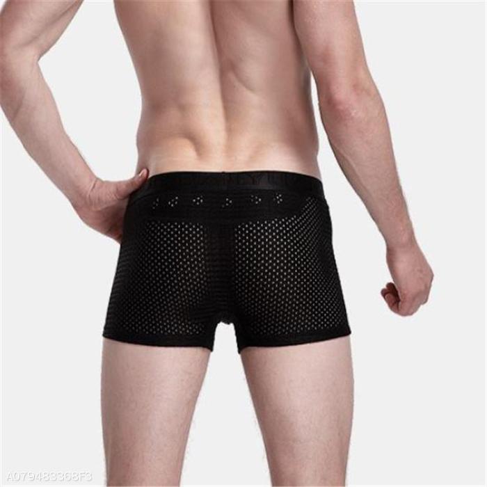 Fashion Sexy Previous Soft Plain Men Underwear