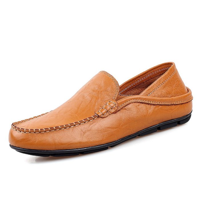 Men's dual-use casual leather shoes