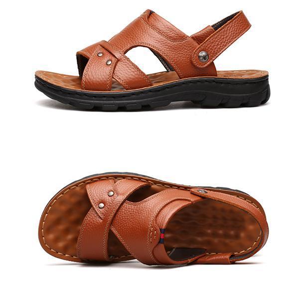Multifunctional Men's Soft Breathable Massage Casual Sandals