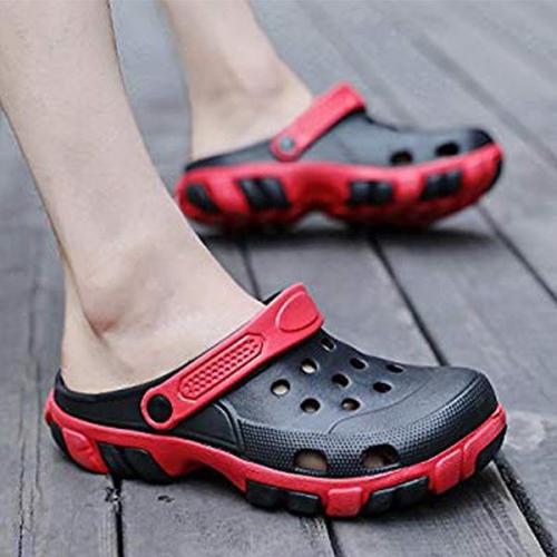 Men's Non-Slip Dual-use Sandals Hollow Out Slippers