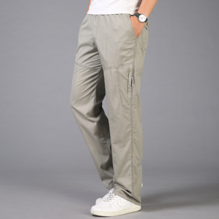 Basic Cotton Tooling Trousers 4 Colors