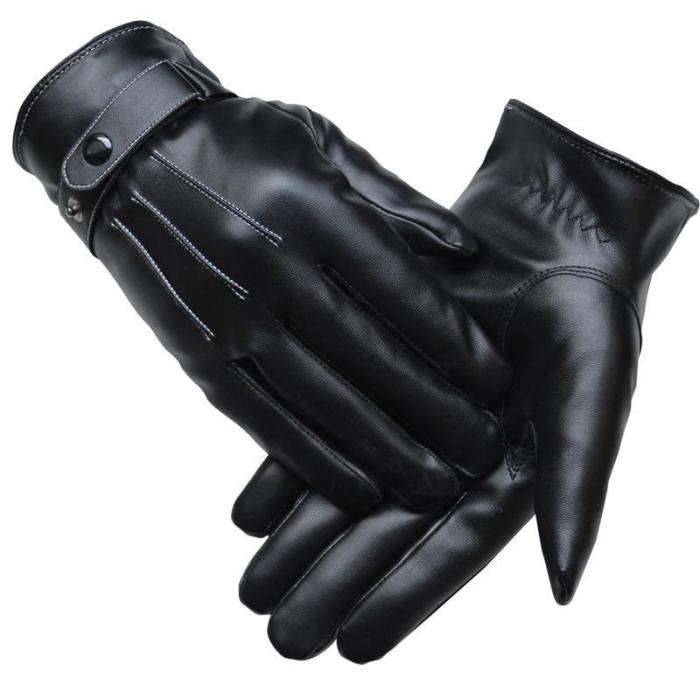 Men's Warm Driving Sports Anti-slip Touch Screen Gloves
