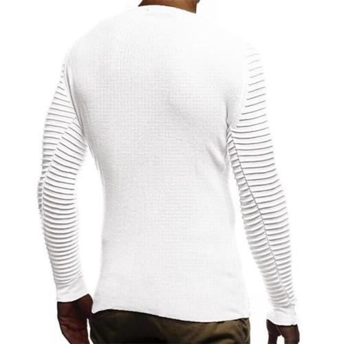 Fashion Casual Youth Slim Plain Thermal Long Sleeve Sweater Top