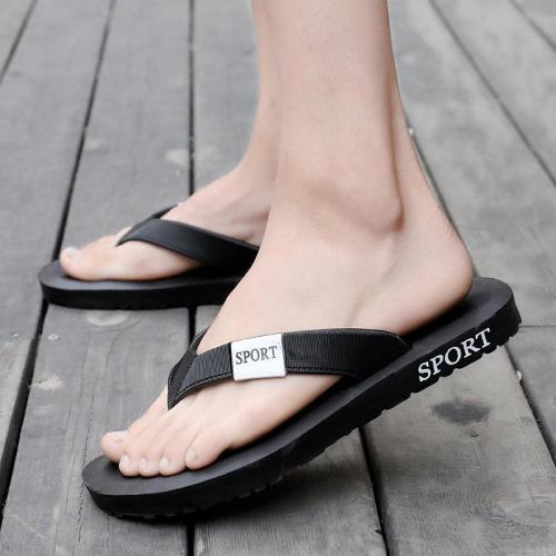 Mens Clip Toe Slip Resistant Slippers Casual Flip Flops