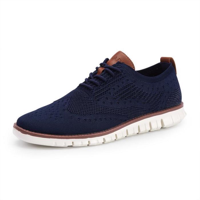 Lightweight Breathable Casual Knitted Mesh Men's Shoes