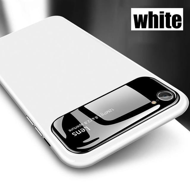 Luxury Mirror Camera Armor Ultra-thin Case For iPhone