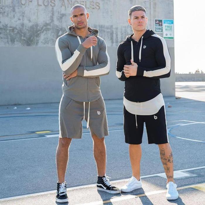 Basketball Training Shorts Men's   Cotton Fitness Pants