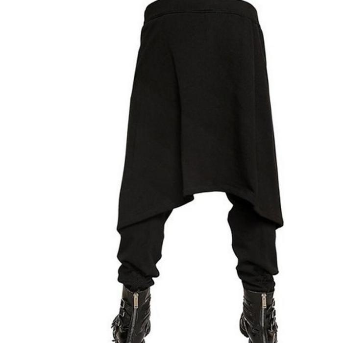 Black Tide Men's Casual Pants Skirt Harem Pants