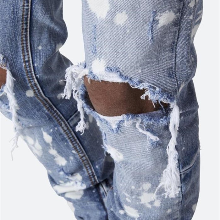 2019 Casual Ripped Jeans Skinny Pants