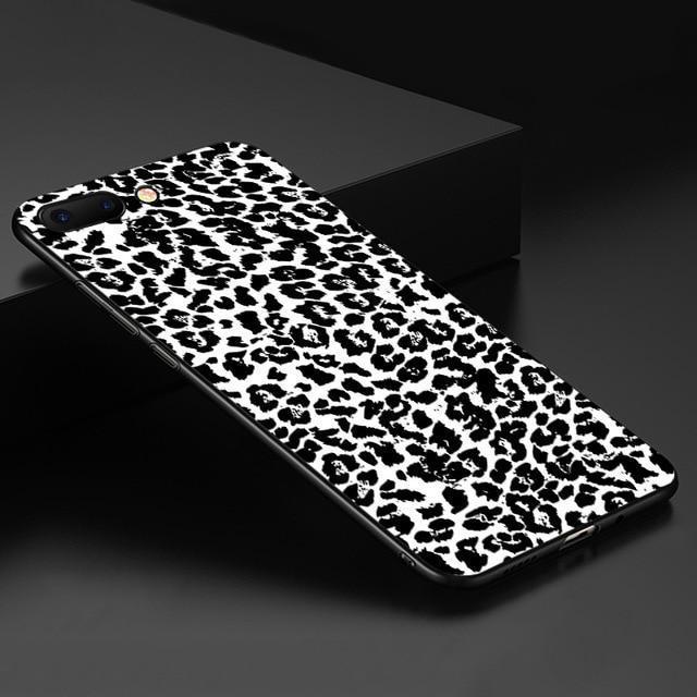 Phone Cases For iPhone Zebra Crocodile Leopard Print Soft TPU Silicone Back Cover