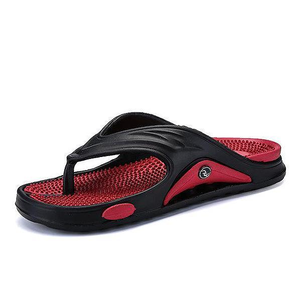 Men's Non-Slip Beach Shoes Outdoor Clip Toe Slippers