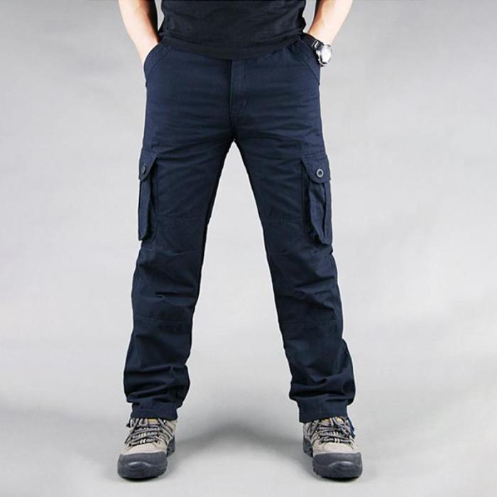 Plus Size Men Military Outdoor High Quality Long Casual Pants