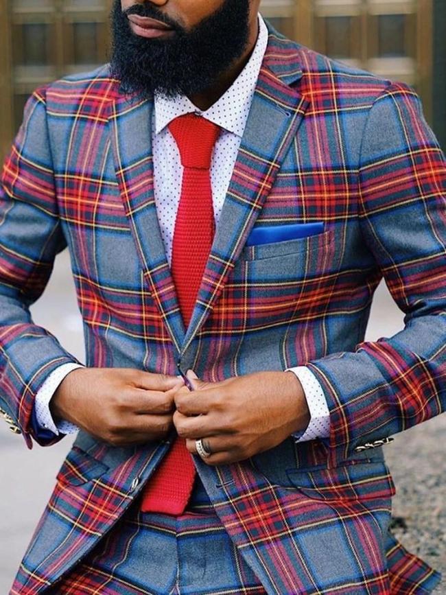 Casual Color Block Single-Breasted leisure Suit